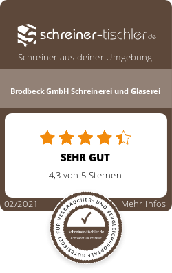 Brodbeck GmbH Schreinerei und Glaserei Siegel