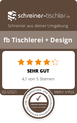 fb Tischlerei + Design Siegel
