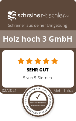 Holz hoch 3 GmbH Siegel