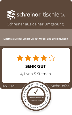 Matthias Michel GmbH Unikat Möbel und Einrichtungen Siegel