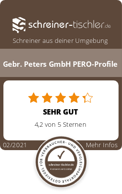 Gebr. Peters GmbH PERO-Profile Siegel