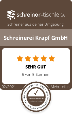 Schreinerei Krapf GmbH Siegel