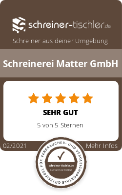Schreinerei Matter GmbH Siegel