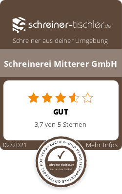 Schreinerei Mitterer GmbH Siegel