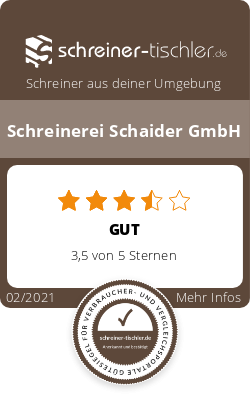 Schreinerei Schaider GmbH Siegel